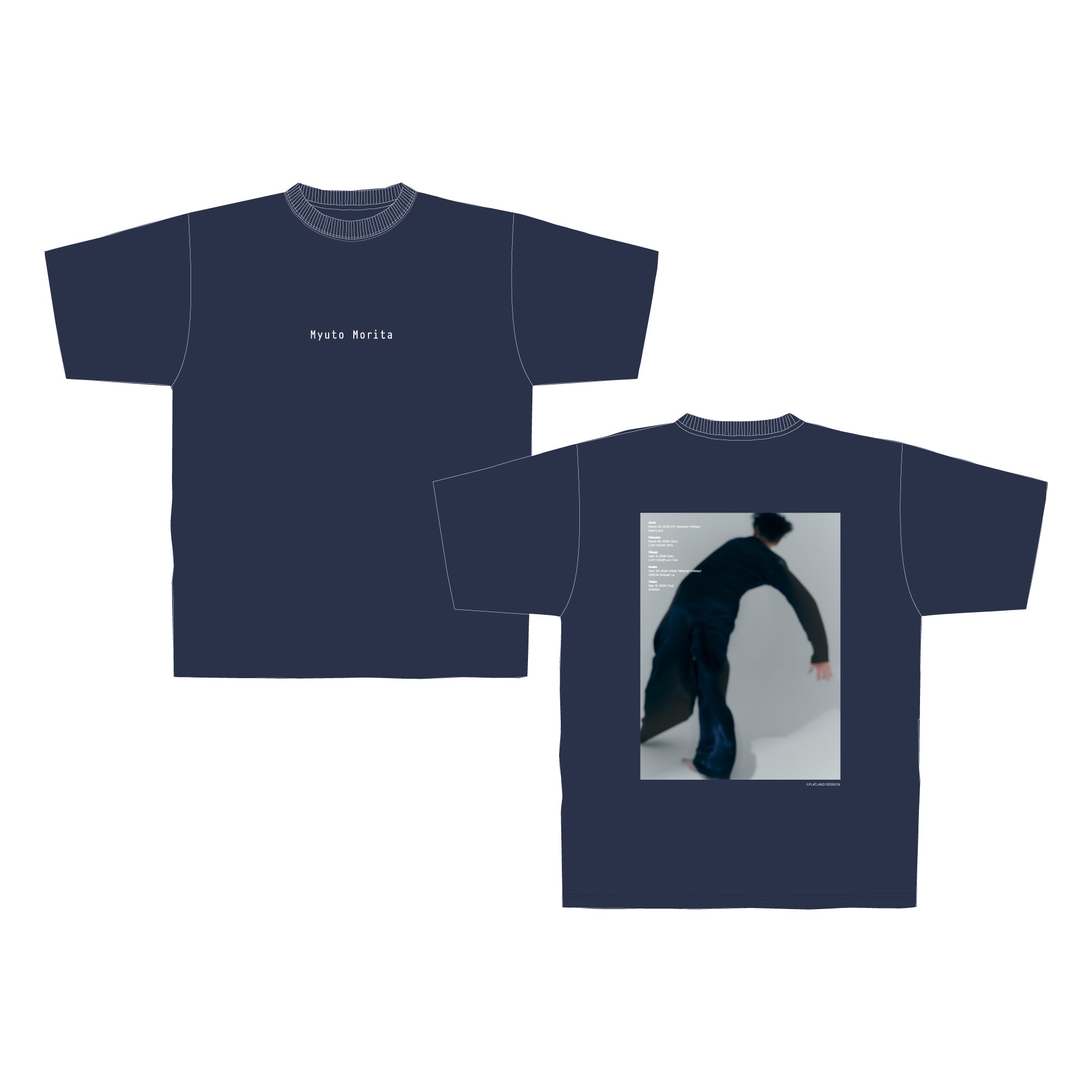 "Myuto Morita Live Tour 2026" Tee
