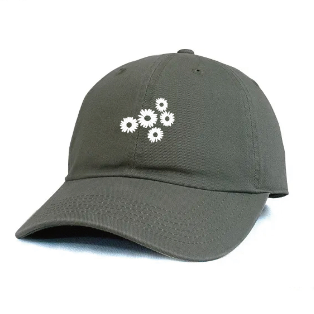 "FLATLAND SESSION" Cap  - Olive x White